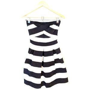 EXPRESS off-shoulder skater dress